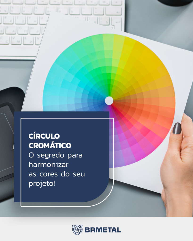 Círculo cromático: uma ótima ferramenta para harmonizar as cores do seu  projeto de marcenaria – BR Metal